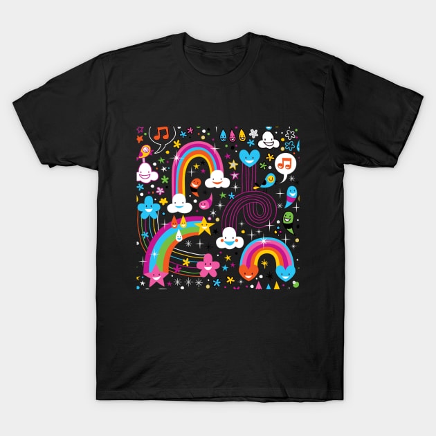 Colorful Dreamer T-Shirt by JB's Design Store